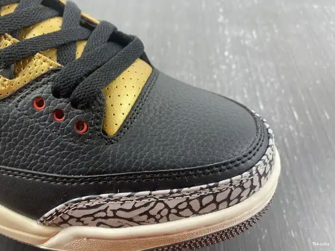 Reps TBK WMNS Black Air 3 Gold CK9246-067 Jordan 0516